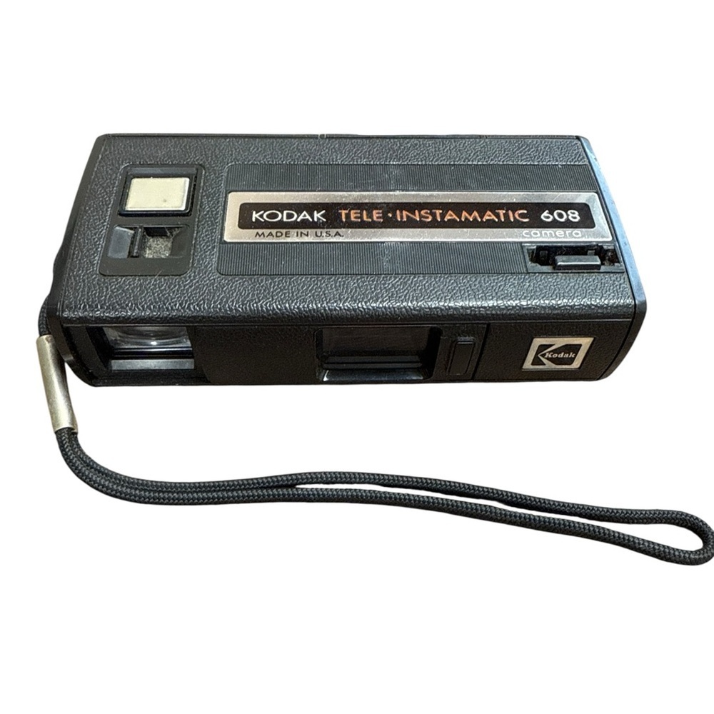 Vintage Kodak Tele-Instamatic 608 Camera – 110 Film